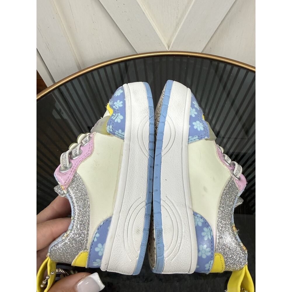 Ground Up Bluey Bingo Girls Size 6 Toddler Floral Low Top Slip On Sneakers Shoes - Picture 9 of 12